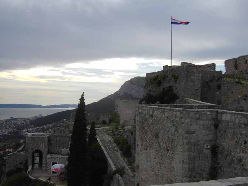 Burg Klis - einstmals die Burg der kroatischen Könige