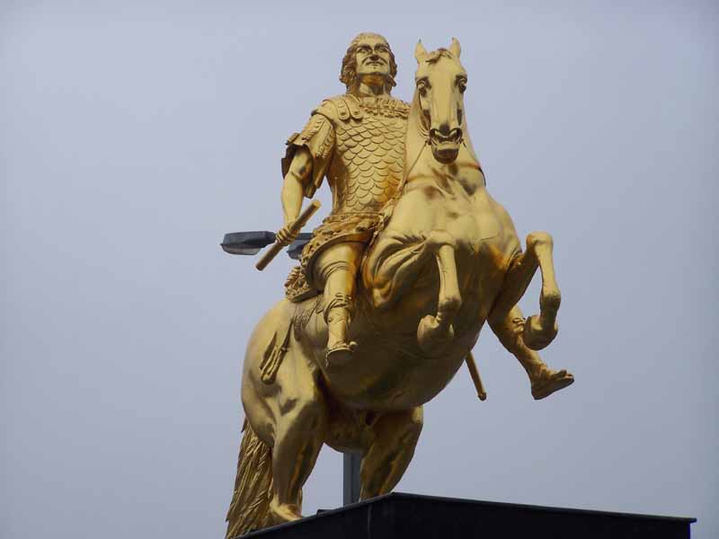 Der goldene Reiter (August der Starke)
