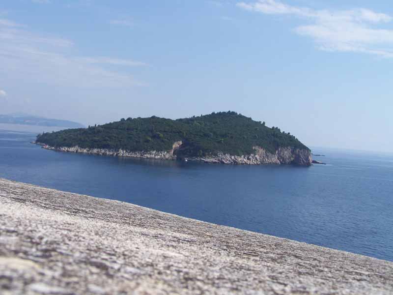 Dubrovnik - vorgelagertes Inselchen