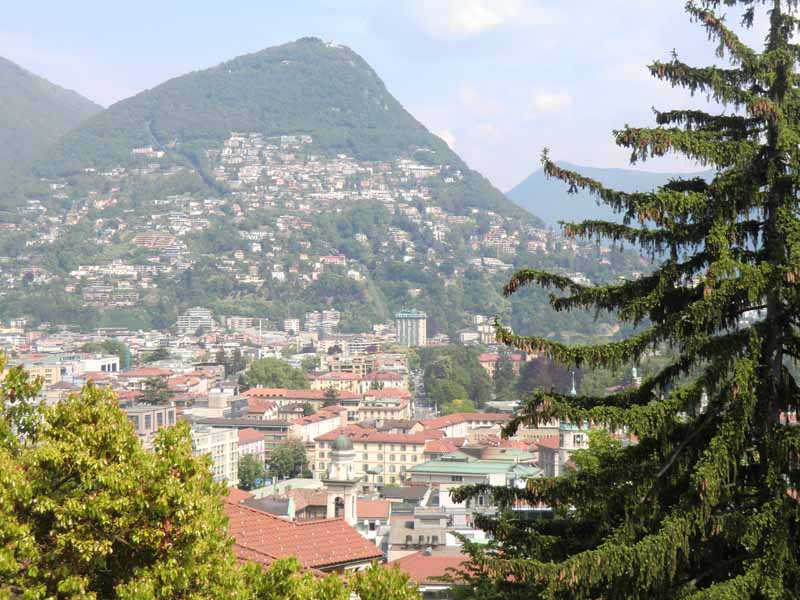 Monte Bre - Blick von Lugano