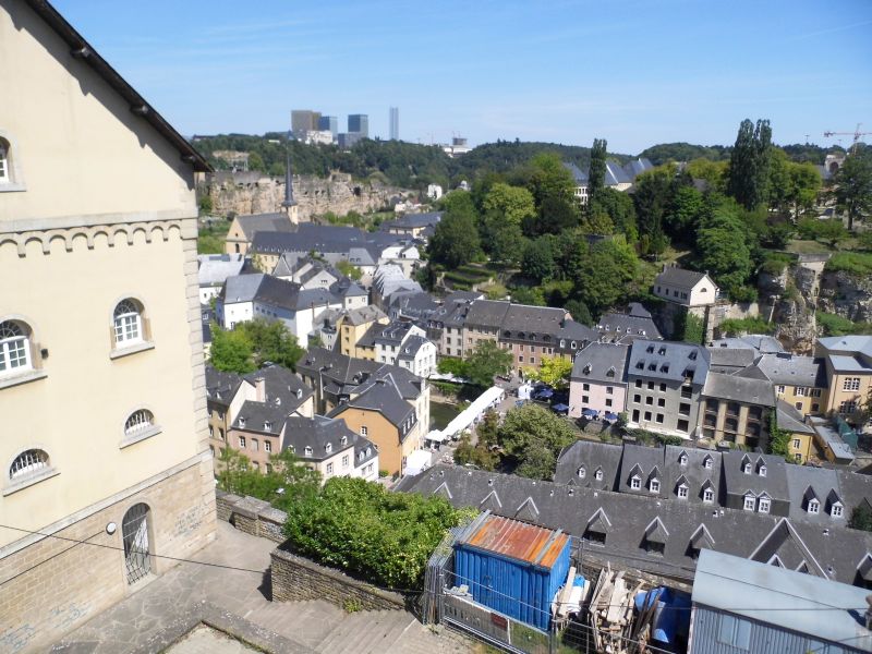 die Stadt Luxemburg im Land Luxemburg