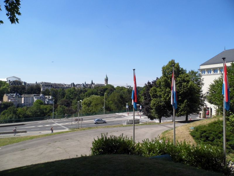 die Stadt Luxemburg im Land Luxemburg