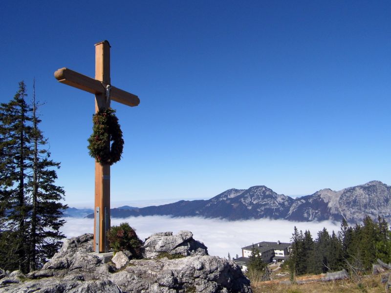 Gipfelkreuz des Predigtstuhl