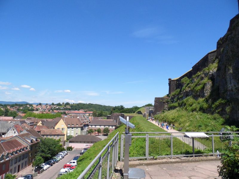 Teil der Festung und Belfort