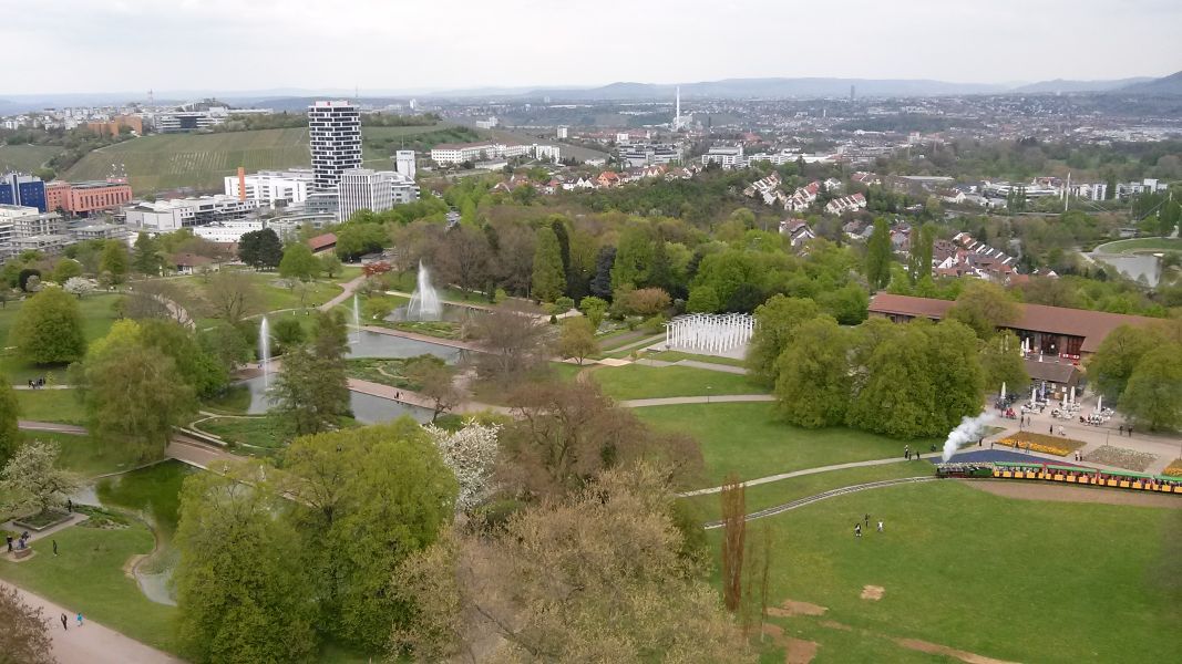 Höhenpark Killesberg in Stuttgart