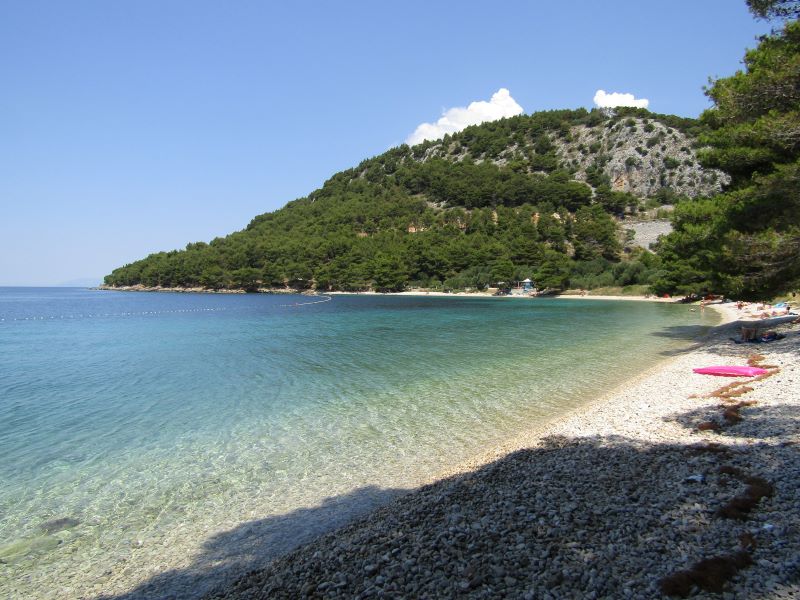 "unser" Badestrand bei Zivogosce