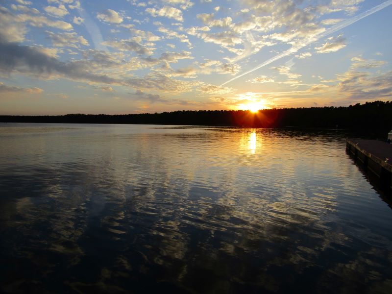 Abendstimmung am Krossinsee