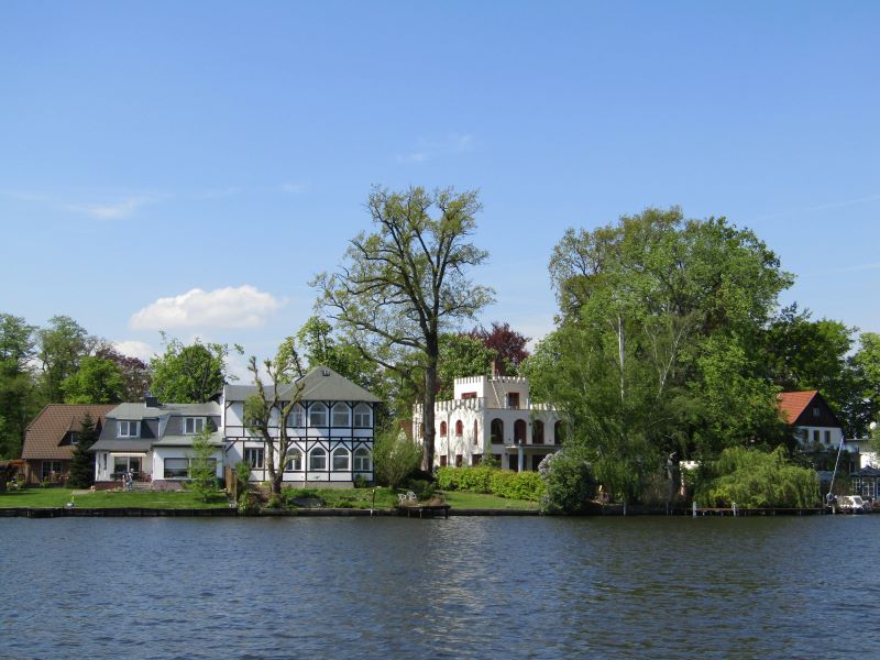 auf der Dahme wieder gen Berlin