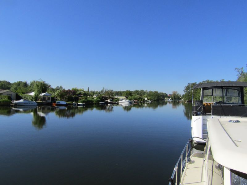 in der Marina in Brandenburg