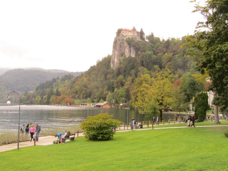 Burg am See in Bled (SLO)