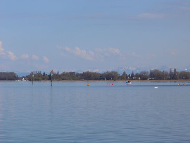 klare Sicht im Untersee