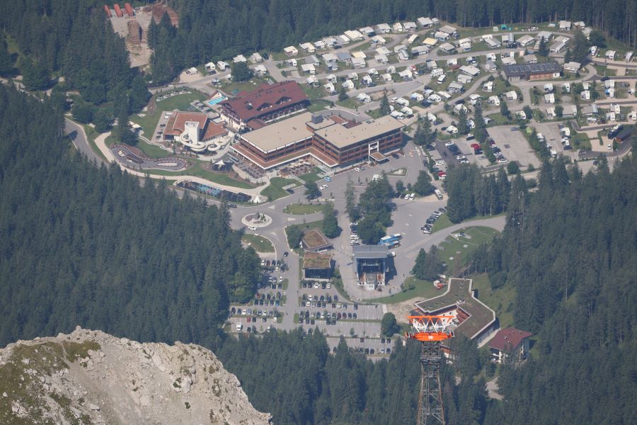 Talstation der Tiroler Zugspitzbahn