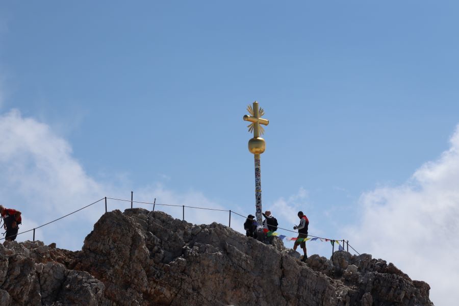 Zugspitzgipfel - höchster Punkt Deutschlands