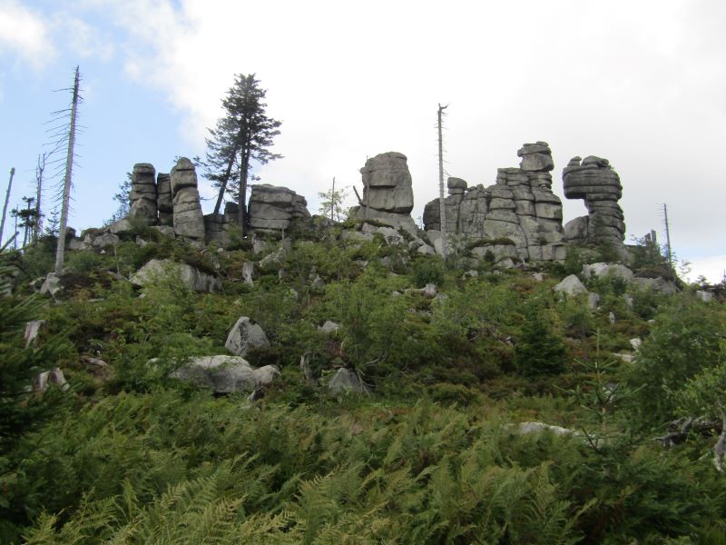 Felsformation auf dem Dreisesselberg