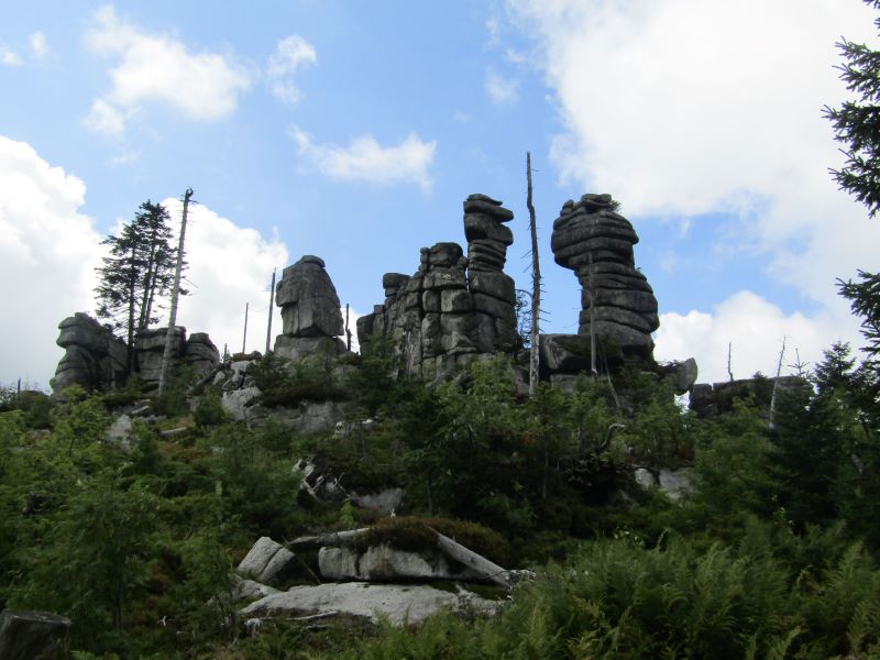 Felsformation auf dem Dreisesselberg