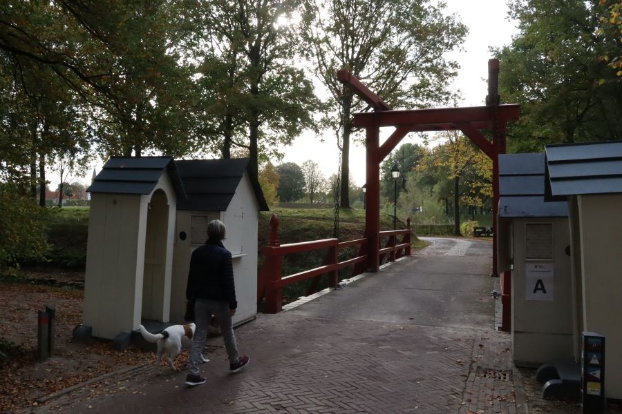 Zugang zur Museumsfestung Bourtange (Niederlande)