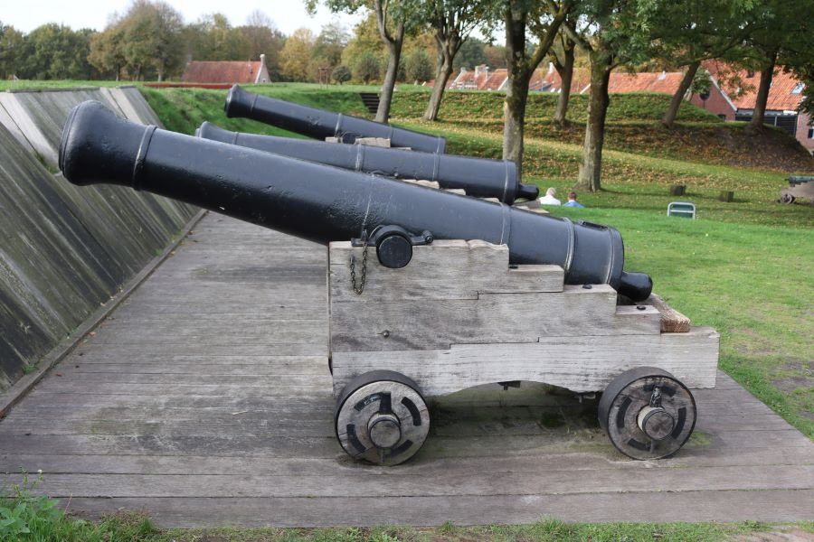 in der Museumsfestung Bourtange