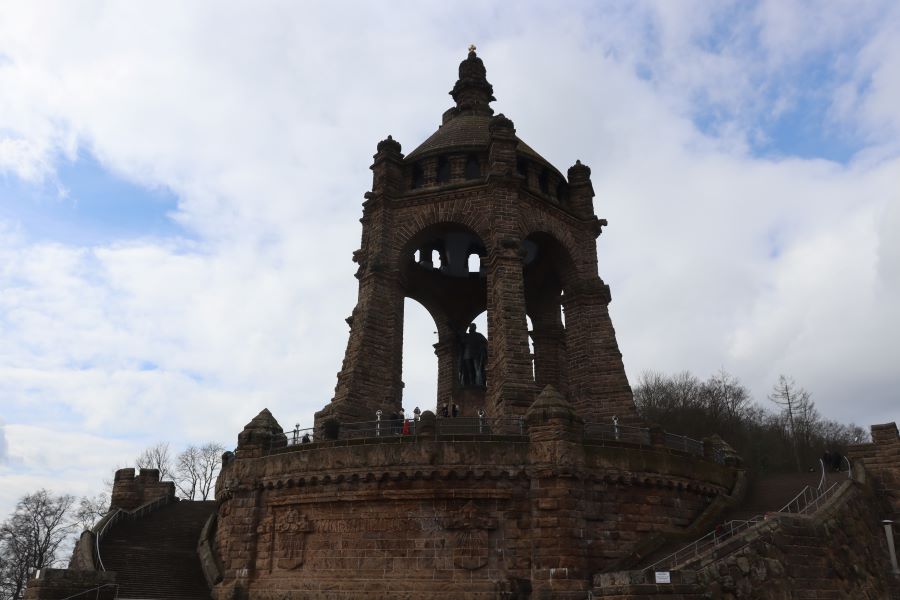 Kaiser-Wilhelm-Denkmal am Weserdurchbruch