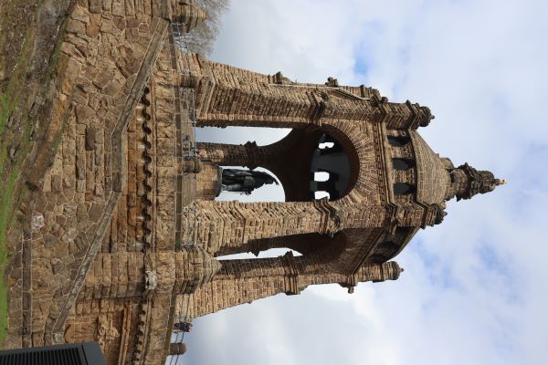 Kaiser-Wilhelm-Denkmal am Weserdurchbruch