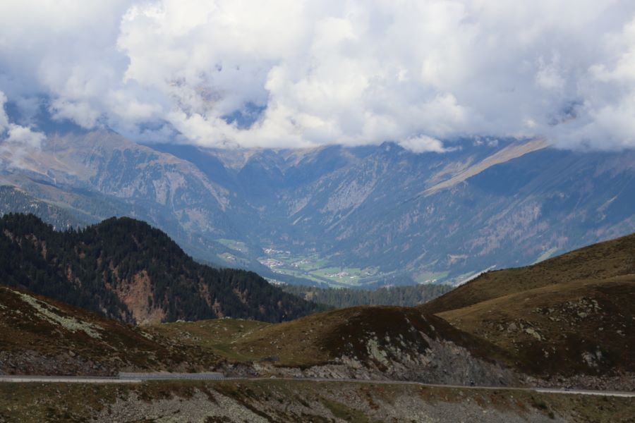 auf dem Penser Joch