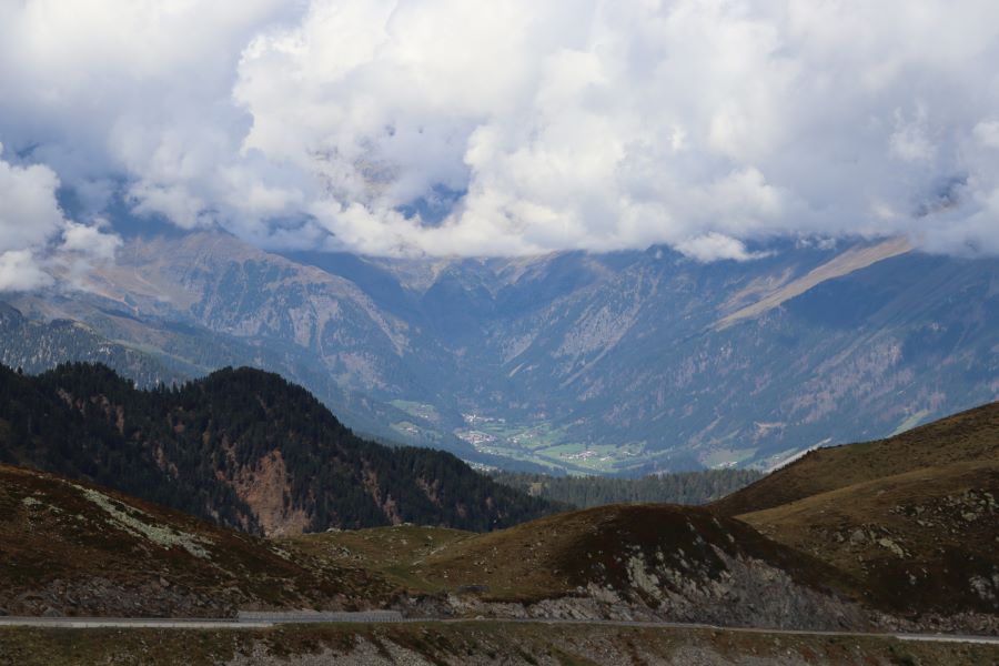 auf dem Penser Joch