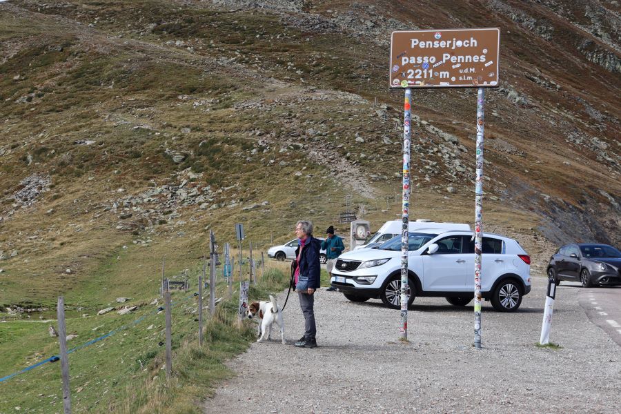 auf dem Penser Joch