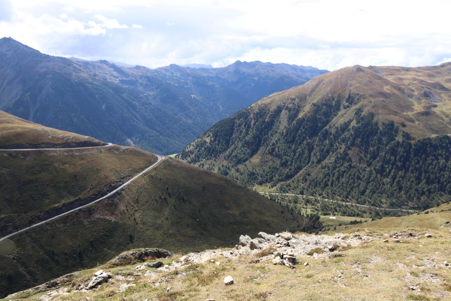 auf dem Penser Joch